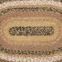 Thumbnail for Kettle Grove Jute Braided Oval Placemat 12