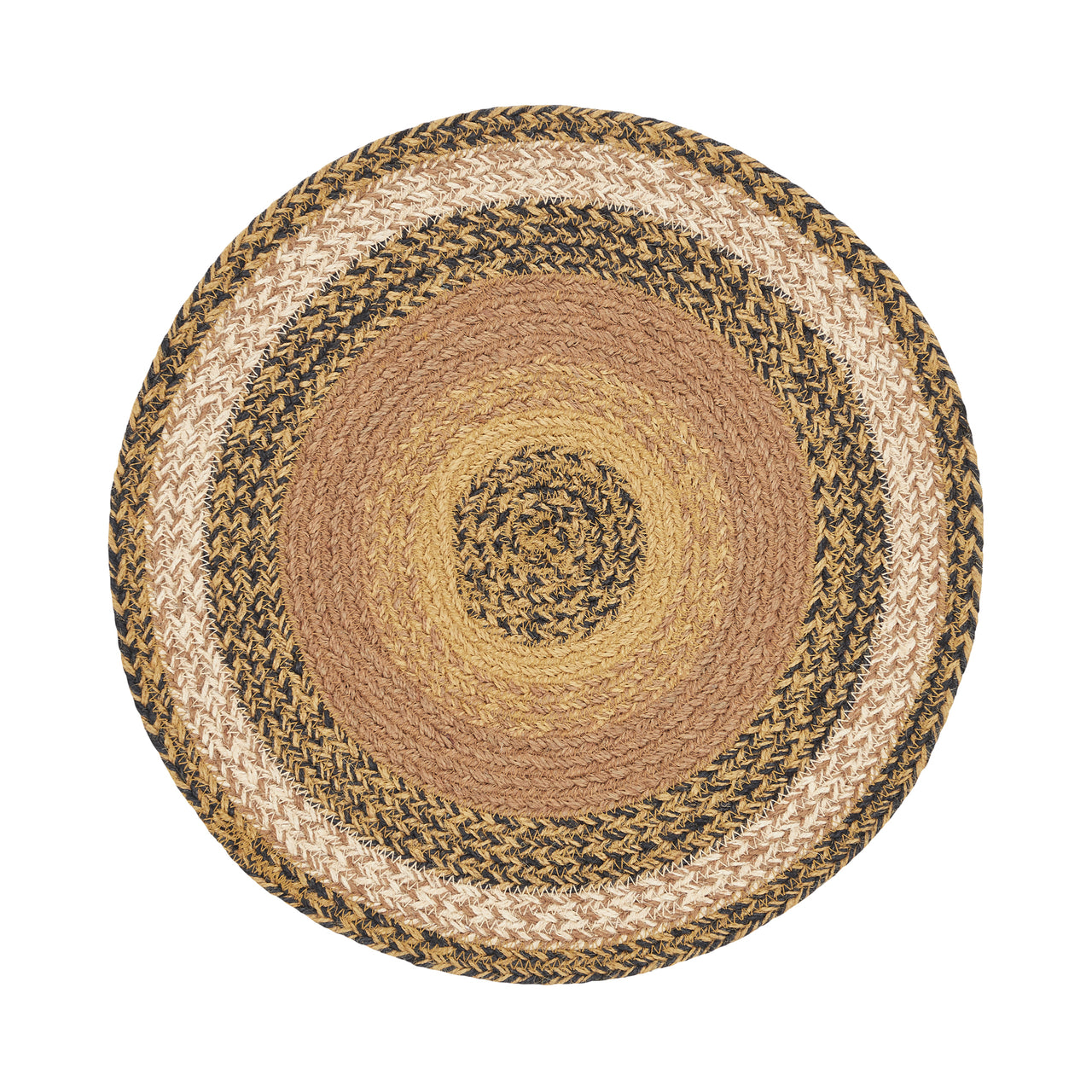 Kettle Grove Jute Braided Trivet 15" VHC Brands - The Fox Decor
