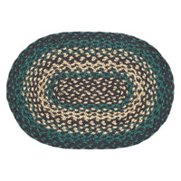 Thumbnail for Pine Grove Jute Braided Oval Placemat 10