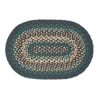 Thumbnail for Pine Grove Jute Braided Oval Placemat 12