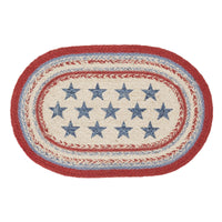 Thumbnail for Celebration Jute Braided Oval Placemat 12x18 VHC Brands - The Fox Decor