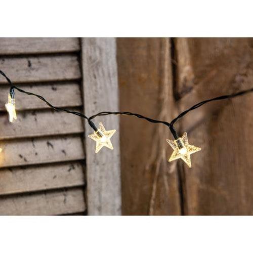 LED Star Lights, 10 Ct, 4.5 ft