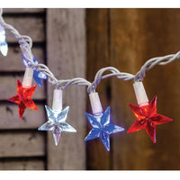 Thumbnail for LED Patriotic Mini Star Lights, 20ct