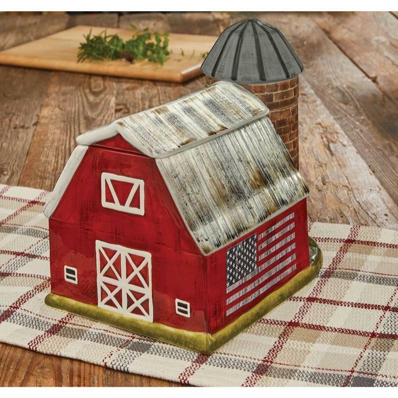 Life On The Farm Cookie Jar Park Designs