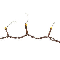 Brown Silicone Teeny Lights, Brown Cord, 50ct - The Fox Decor