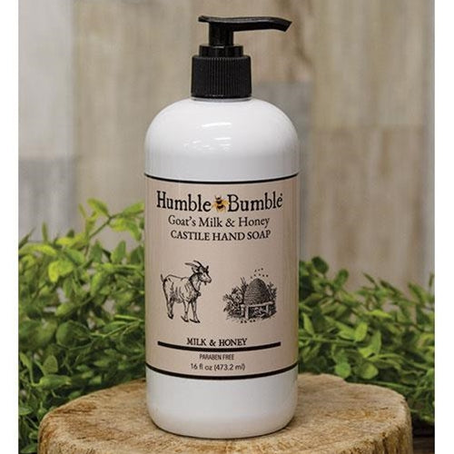 Goat's Milk & Honey Hand Soap, 16 fl oz Humble Bumble