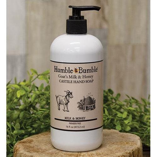 Goat's Milk & Honey Hand Soap, 16 fl oz Humble Bumble - The Fox Decor