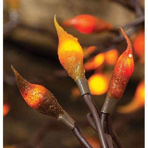 Fall Leaves Silicone Teeny Lights, 35ct - The Fox Decor