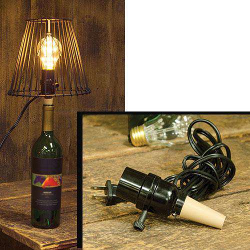 *Bottle Cork Lamp Adapter
