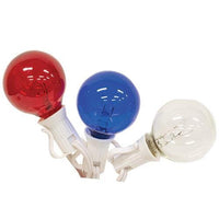 Thumbnail for Patriotic Patio Lights, 10ct, 9ft
