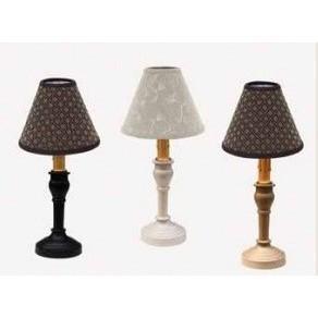 Nutmeg Wellington Spindle Accent Lamp ML200018 - The Fox Decor