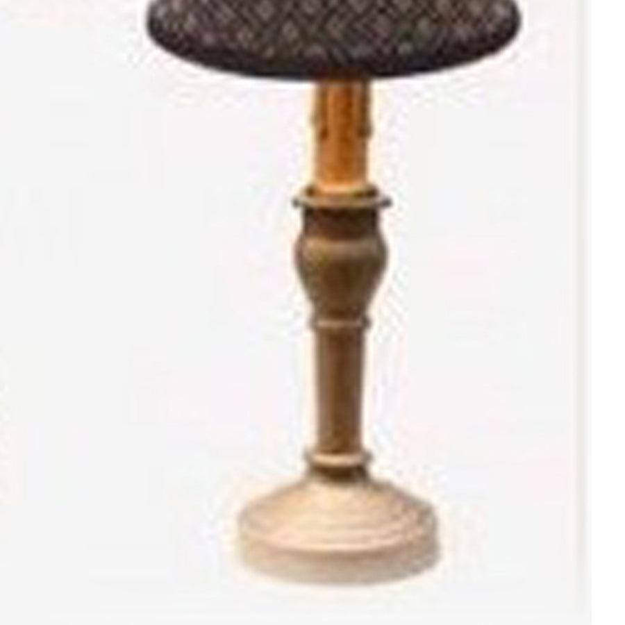 Buttermilk Wellington Spindle Accent Lamp ML200019 - The Fox Decor