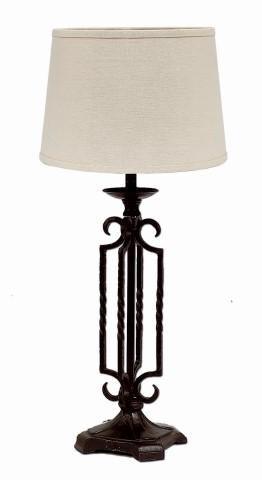Black Open Metal Table Lamp ML460011 - The Fox Decor