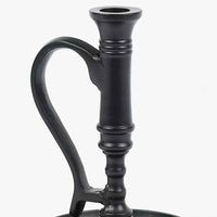 Thumbnail for Black Williamsburg Candle Holder Metal MTRE0010 - The Fox Decor