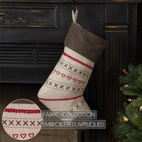 Thumbnail for Merry Little Christmas Stocking 11x15 VHC Brands