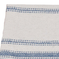 Thumbnail for Colonial Blue Cream Grain Sack Stripe Napkin Set Of Six NK165014 - The Fox Decor