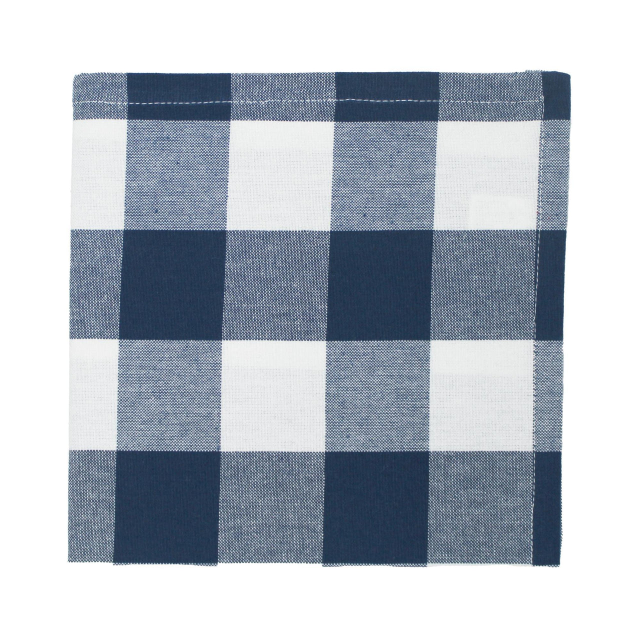 Buffalo Check Navy Blue Napkin 18x18 NK511014 - The Fox Decor