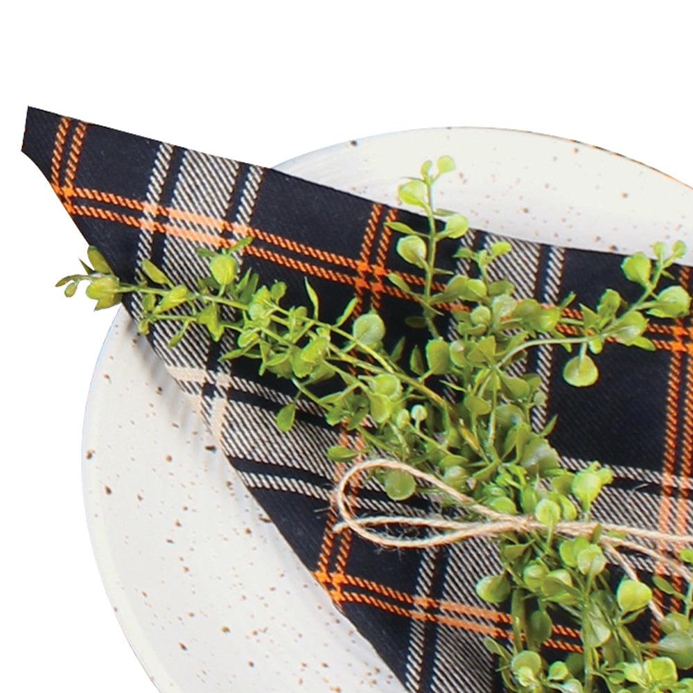 Primitive Fall Plaid Set of Six NK840004 - The Fox Decor