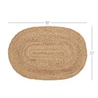 Thumbnail for Natural Jute Braided Placemats Set of 6 - VHC Brands - The Fox Decor