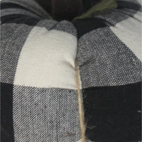 Thumbnail for F Buffalo Check Black Pumpkin 6 Inx4 In ON510311 - The Fox Decor