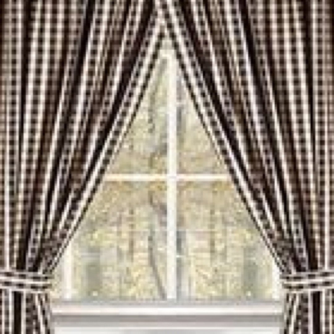 Black Nutmeg Heritage House Check Black 63