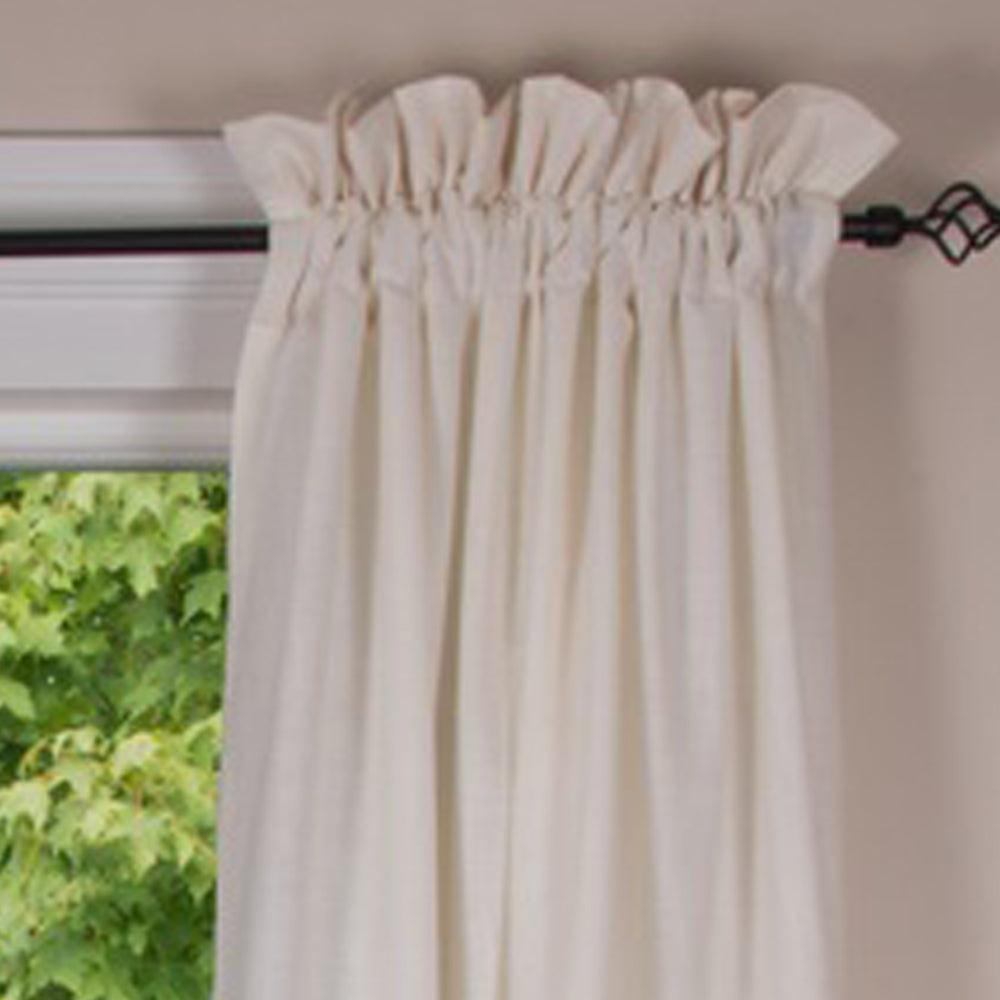 Meadowpark Panel 63 Unlined Ruffle Bottom P6111000 - The Fox Decor