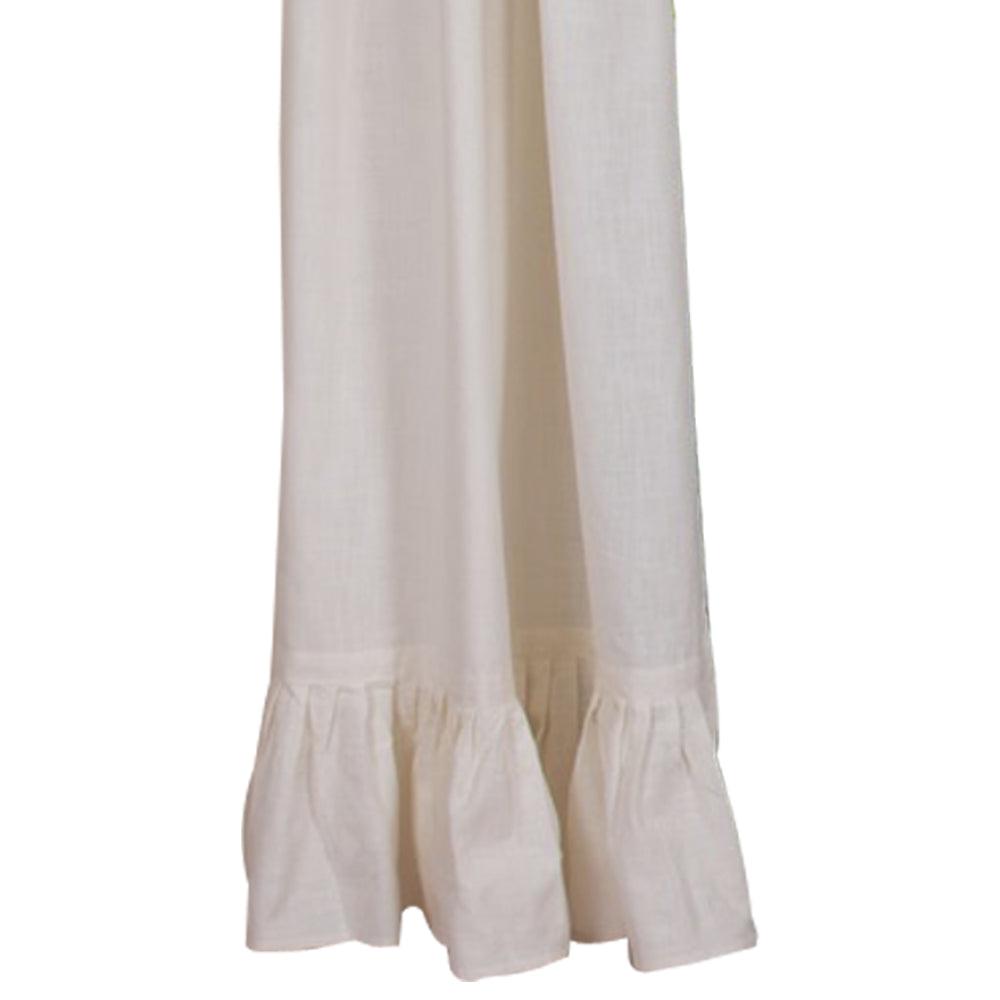 Meadowpark Panel 63 Unlined Ruffle Bottom P6111000 - The Fox Decor