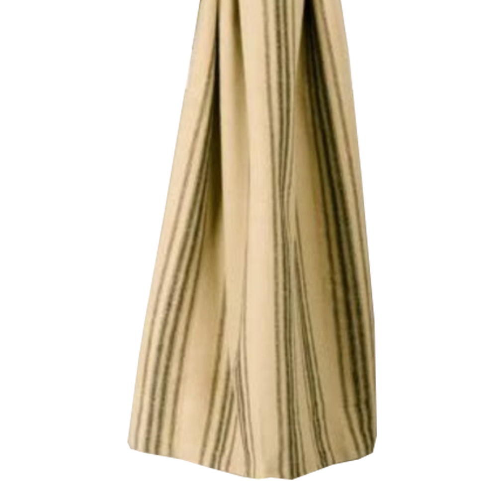 Grain Sack Stripe Oat Black 63