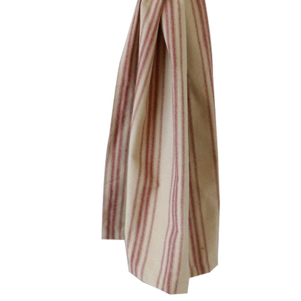 Oat Barn Red Grain Sack Stripe 63