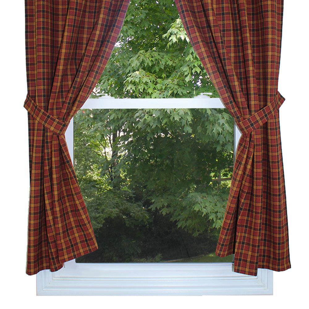 Homestead - Red Panels P6330017 - The Fox Decor