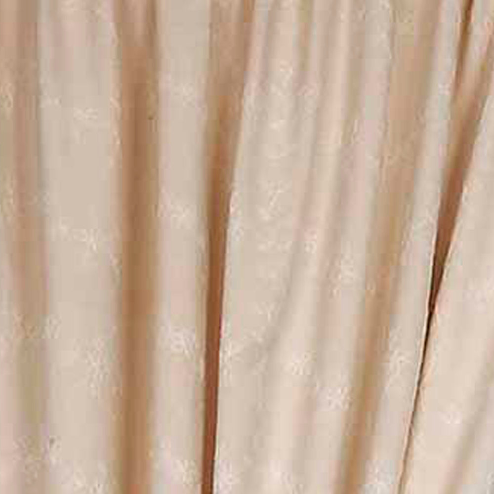Cream Candlewicking Cream 63" Panels Lined P6430005 - The Fox Decor