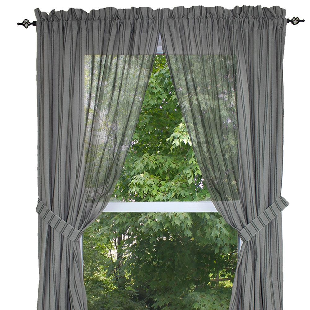 Gristmill - Gray Panels Unlined P6520012U - The Fox Decor