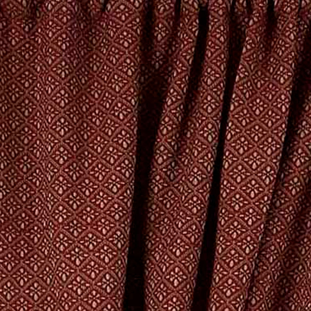 Barn Red Oat Philmont Jacquard 63" Panels Lined P6850017 - The Fox Decor