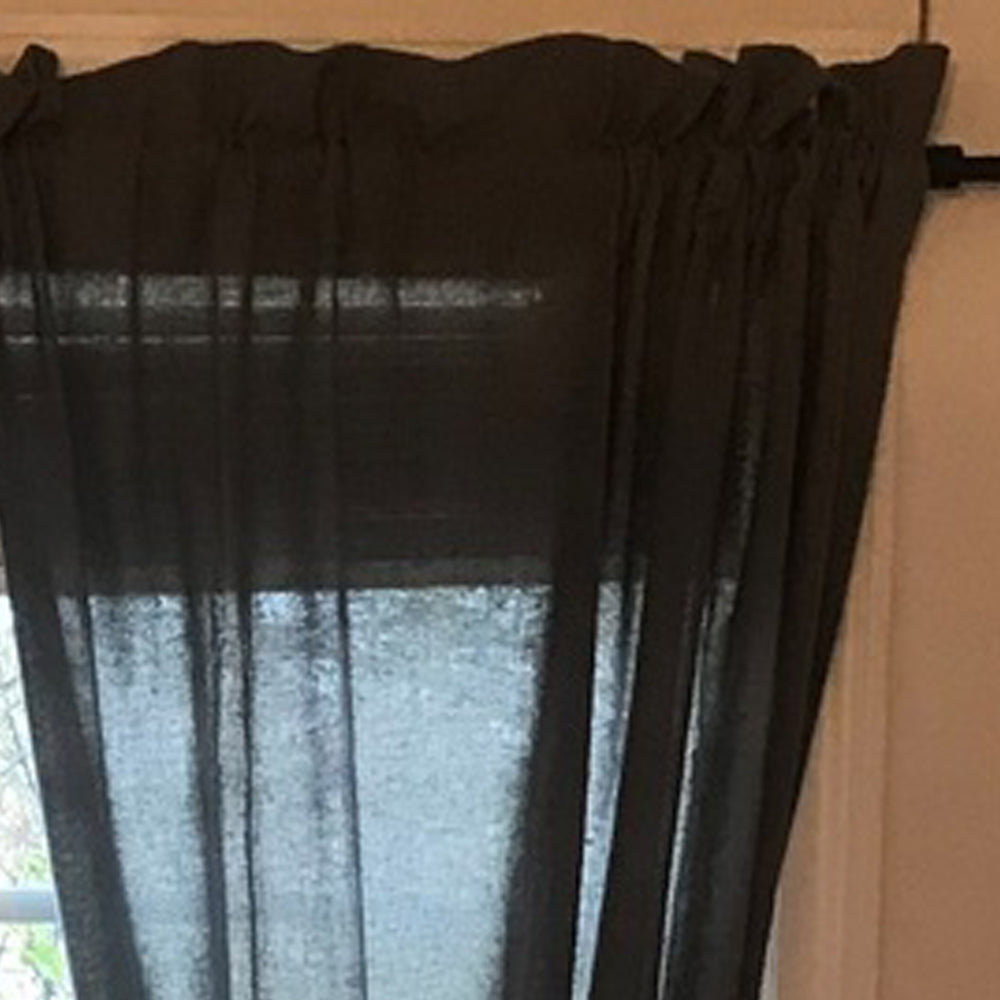 Heirloom 84" X 86" (2 Pcs) (Pair Of Fabric Tiebacks Included) Pewter Unlined P8010065 - The Fox Decor