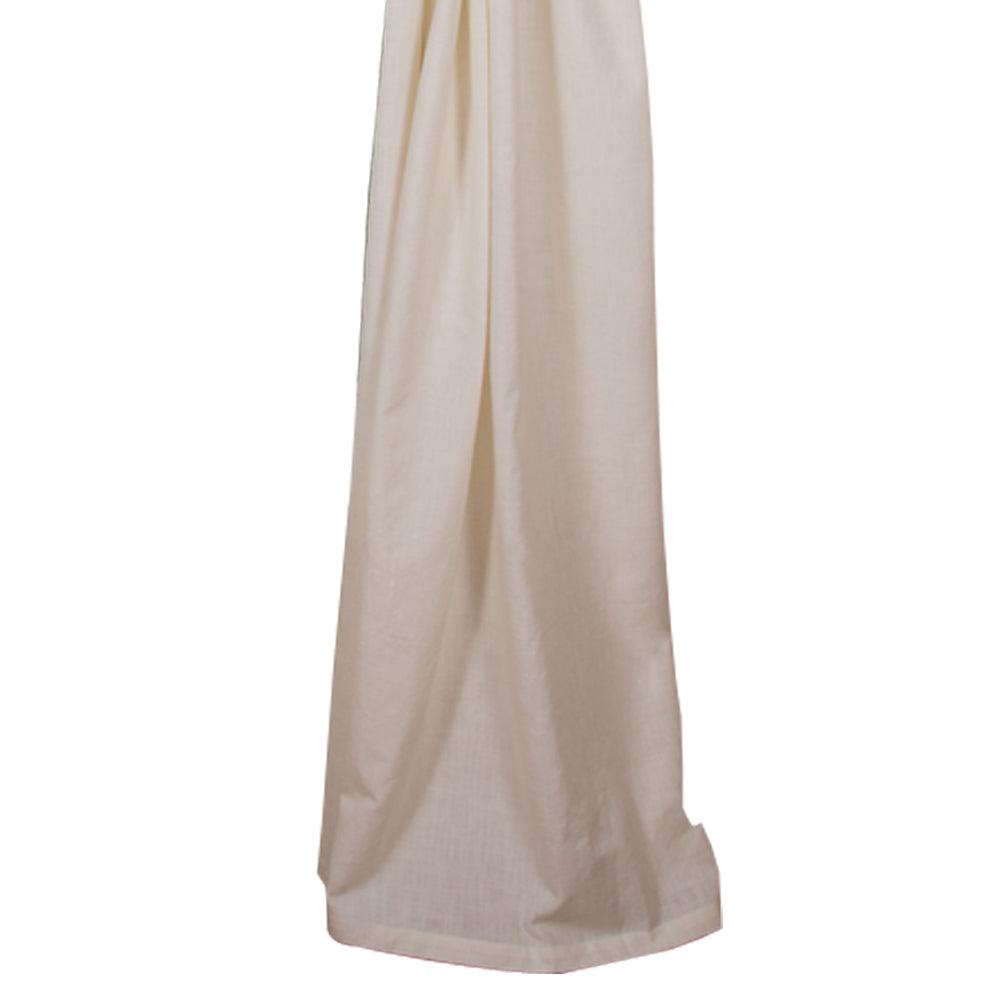 Meadowpark Drapery Panel 84 Unlined Double Ruffle Top P8111000 - The Fox Decor