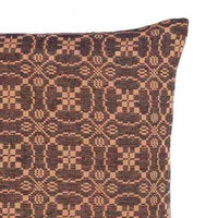 Thumbnail for Black Tan Marshfield Jacquard Pillow Cover PC106011 - The Fox Decor