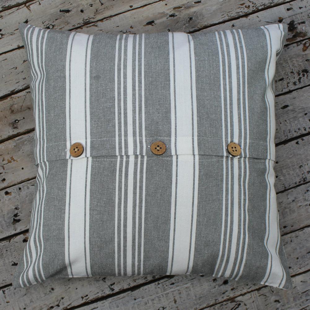 Flour Sack - Gray Pillow Cover PC430083 - The Fox Decor