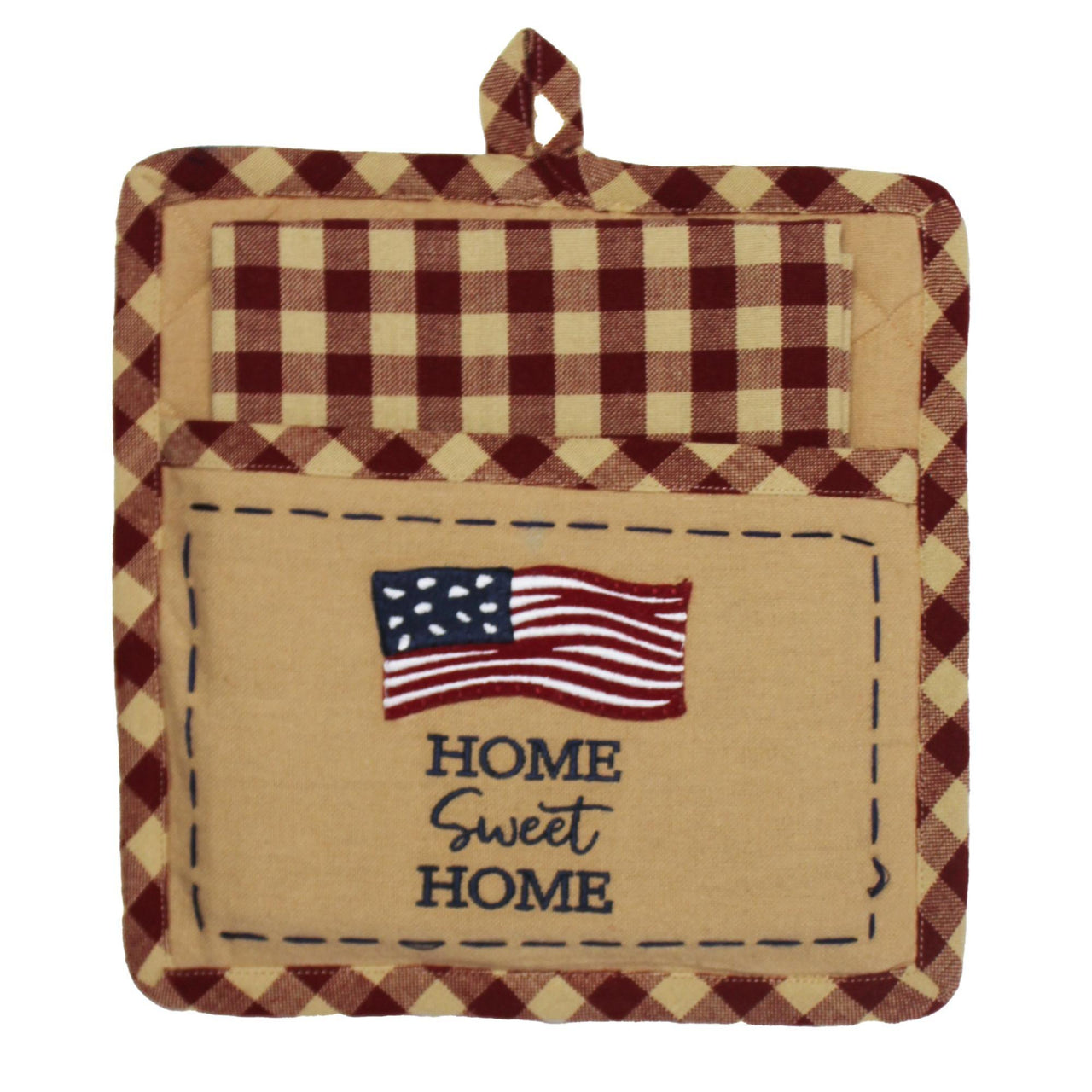 Home Sweet Home Pkt Flag PH Set PH000044 - The Fox Decor