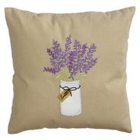 Thumbnail for Lavender Mason Jar Pillow 14 In PL000034 - The Fox Decor