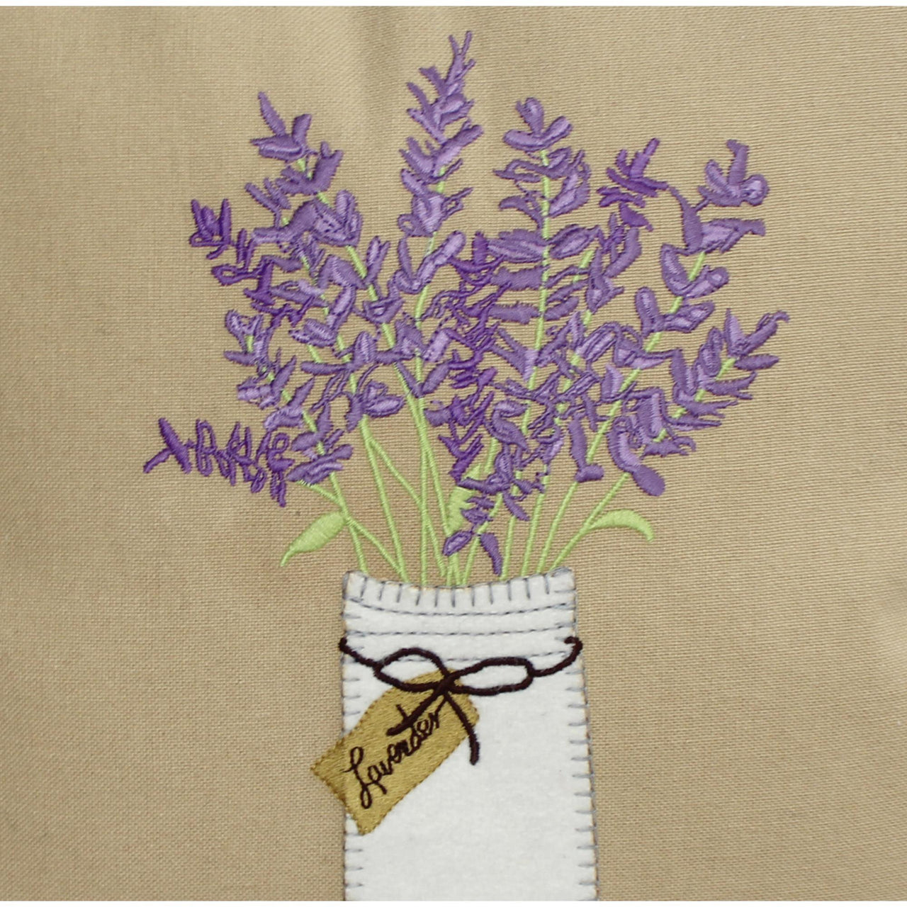 Lavender Mason Jar Pillow 14 In PL000034 - The Fox Decor
