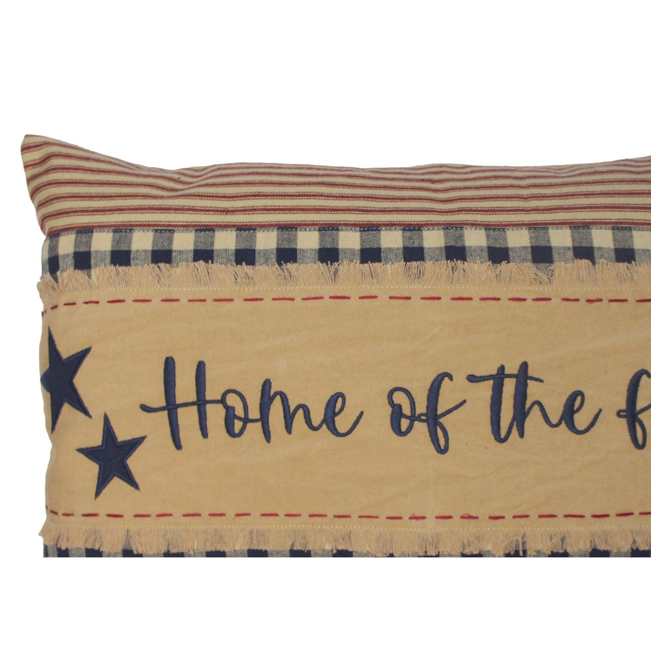 Home of the Free Pillow PL000045 - The Fox Decor