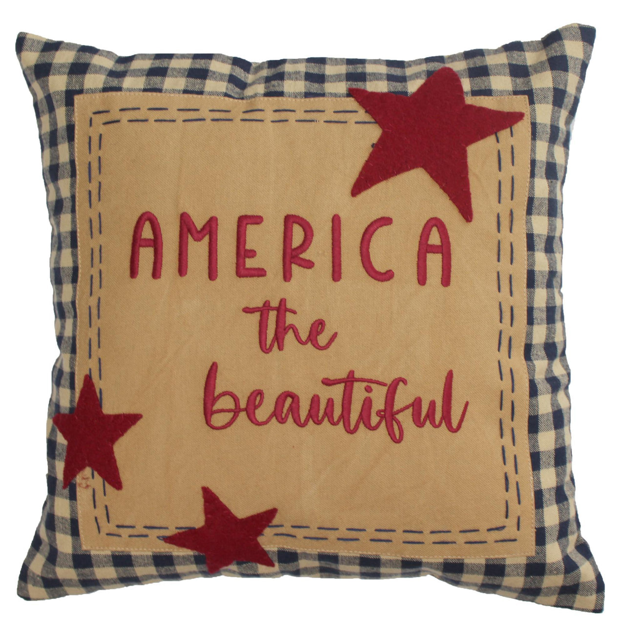 Liberty America the Beautiful Pillow PL000046 - The Fox Decor