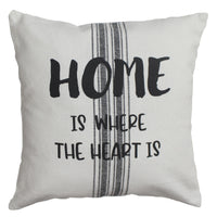 Home Grain Sack 14 Inx14 In Pillow PL000055 - The Fox Decor
