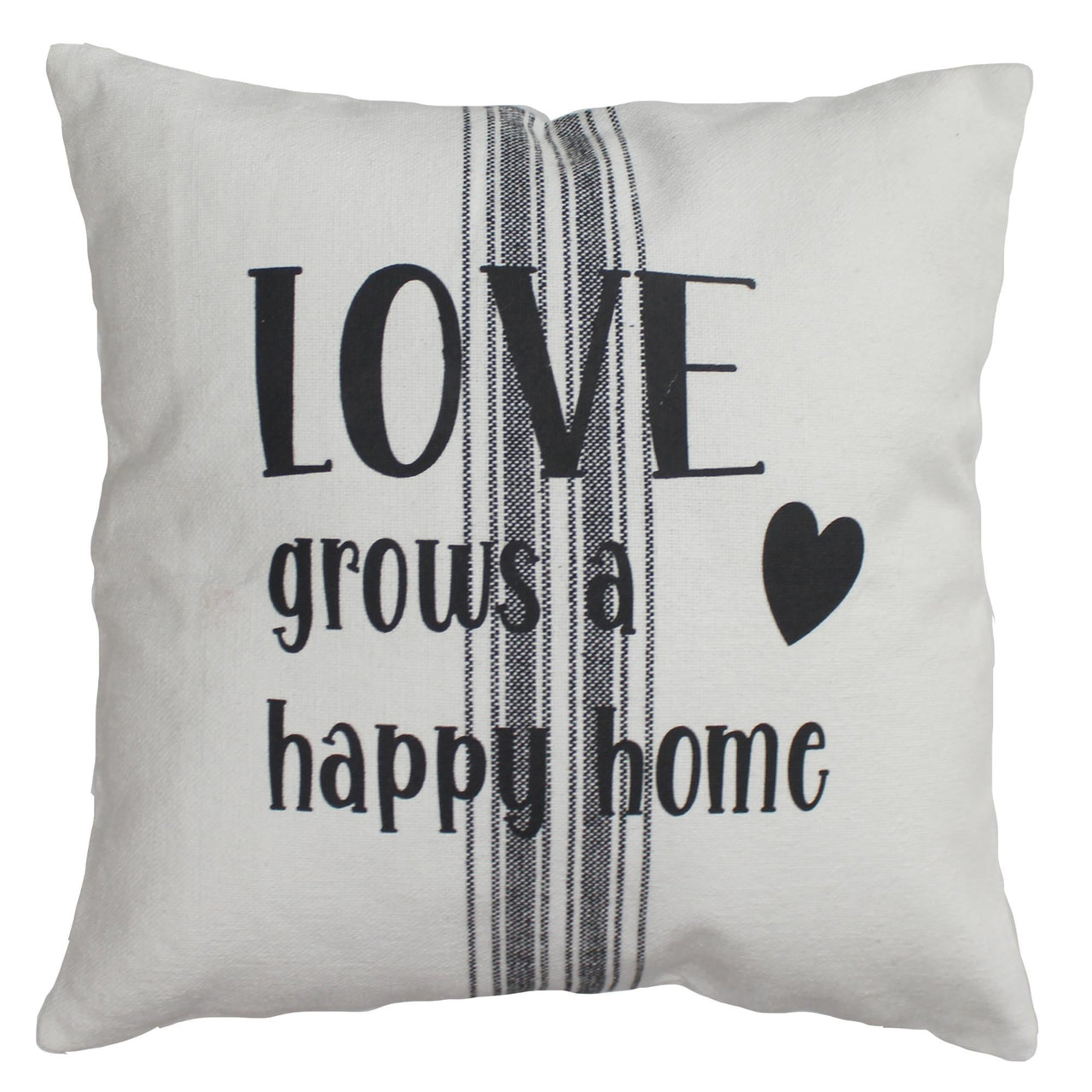 Love Grain Sack 14 Inx14 In Pillow - Interiors by Elizabeth