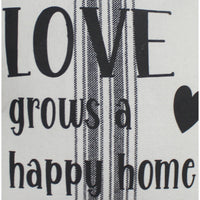 Thumbnail for Love Grain Sack 14 Inx14 In Pillow PL000056 - The Fox Decor