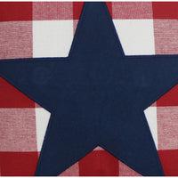 Thumbnail for Americana Star Pillow 14 In PL000057 - The Fox Decor