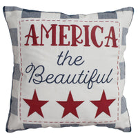 Thumbnail for America the beautiful Pillow 14”x14” PL000058 - The Fox Decor
