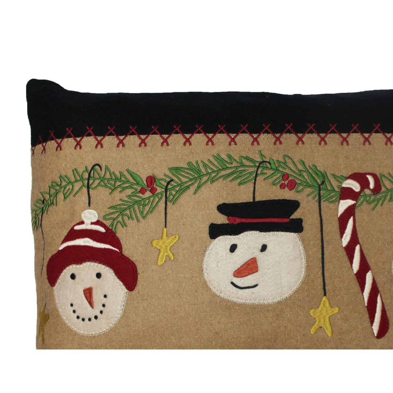 C Snowmen Fun Pillow 14 Inx20 In PL762400 - The Fox Decor