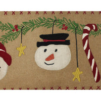 C Snowmen Fun Pillow 14 Inx20 In PL762400 - The Fox Decor