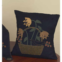 Crow In A Basket Pillow PLAR0059 - The Fox Decor